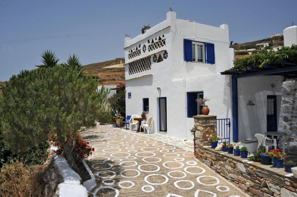 Apartamento Tinos Peristerionas Habitación foto